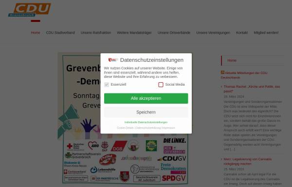 Vorschau von www.cdu-grevenbroich.de, CDU Grevenbroich