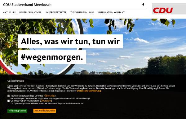 Vorschau von www.cdu-meerbusch.de, CDU Meerbusch