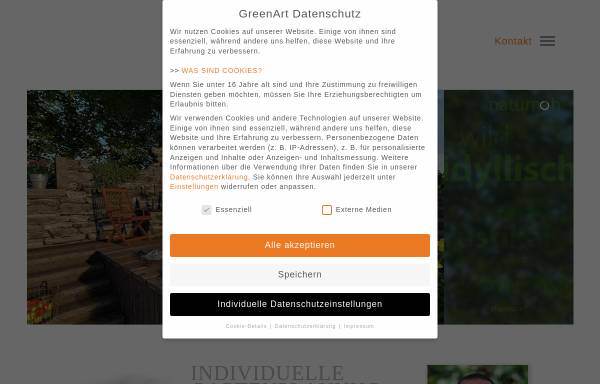 Vorschau von www.greenart.de, GreenArt Gartengestaltung GmbH
