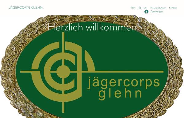 Vorschau von www.jaegercorpsglehn.de, Glehner Jägercorps