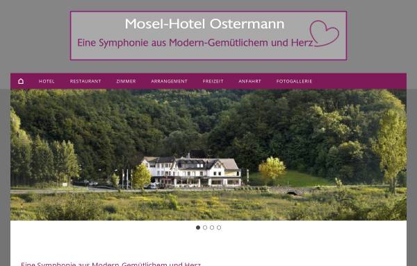 Vorschau von www.mosel-hotel-ostermann.de, Moselhotel Restaurant Ostermann