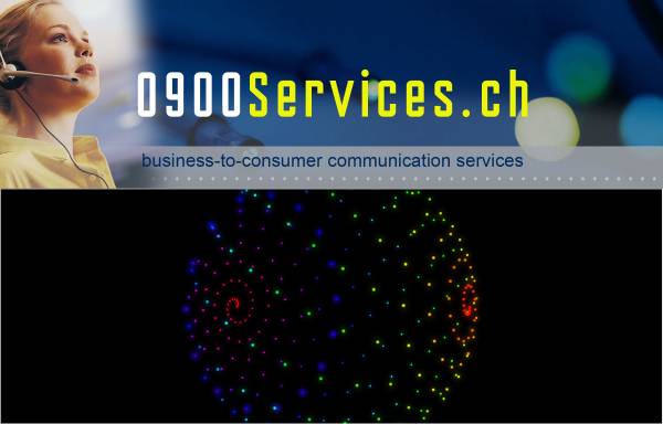 Vorschau von www.0900services.ch, Benisch Design & Kommunikation, Inhaber Friedrich Benisch