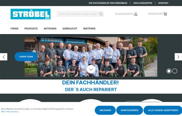 Vorschau von www.stroebel-buch.de, Ströbel GmbH