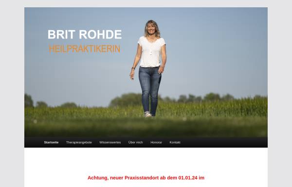 Vorschau von www.heilpraxis-rohde.de, Dr. rer. nat. Christel Rohde