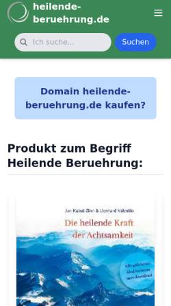 Heilende Berührung