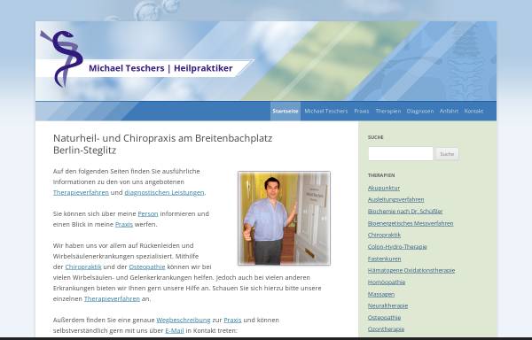 Vorschau von www.chiropraxis-teschers.de, Michael Teschers
