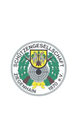 Vorschau der mobilen Webseite www.schuetzengesellschaftziegenhain.de, Schützengesellschaft Ziegenhain 1870 e.V.