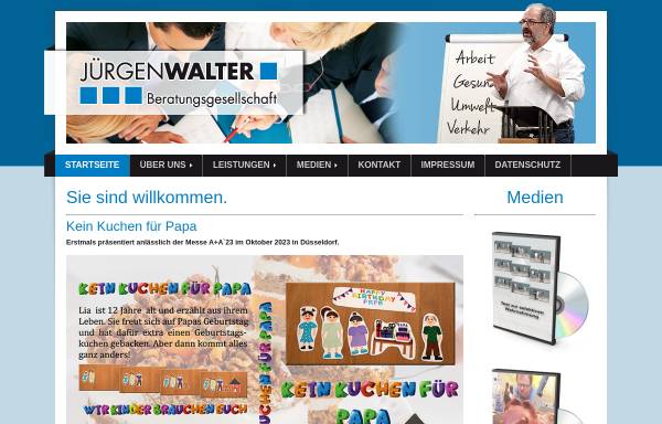 Vorschau von www.walter-beratung.de, Jürgen Walter Beratungsgesellschaft mbH