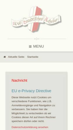 Vorschau der mobilen Webseite www.anno1476.de, Anno 1476