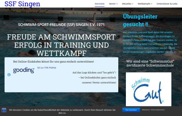 Vorschau von ssfsingen.de, Schwimm-Sport-Freunde Singen e.V. 1971