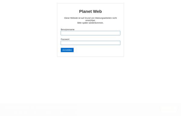 Vorschau von www.planet-web.ch, Planet Web GmbH