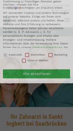 Vorschau der mobilen Webseite www.dr-kares.de, Privatpraxis für ganzheitliche Zahnmedizin, Dr. Kares