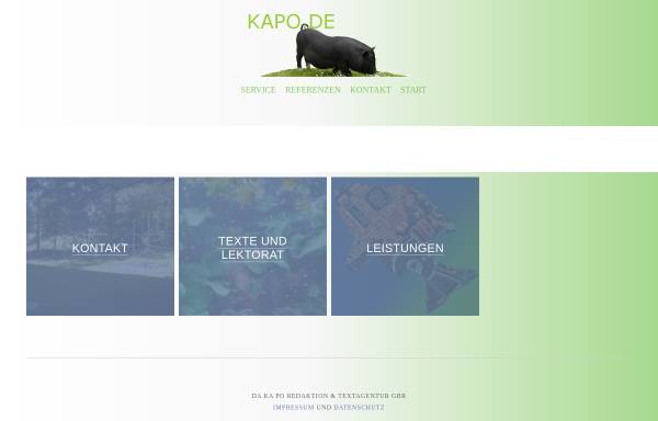 Vorschau von www.kapo.de, Kapo.de Kaltschmidt & Poschmann GbR