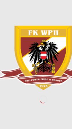 Vorschau der mobilen Webseite www.fk-wph.at, Fußballclub der Wiener Philharmoniker