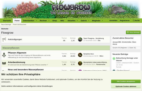 Vorschau von www.flowgrow.de, Flowgrow.de