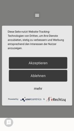 Vorschau der mobilen Webseite www.bootsvermietung-fangrot.de, Bootsvermietung Fangrot