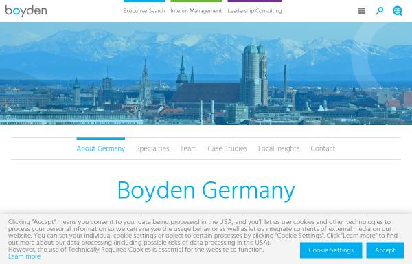 Vorschau von www.boyden.de, Boyden International GmbH