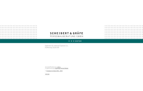 Vorschau von www.job-ahead.de, Scheibert & Gräfe Personalberatung GmbH