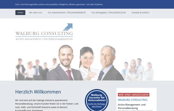 Vorschau von www.walburg-consulting.de, Walburg Consulting