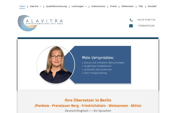 Vorschau von www.alavitra.de, Meinert, Maike