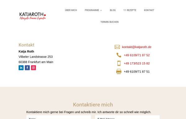 Vorschau von www.katjaroth.de, Katja Roth