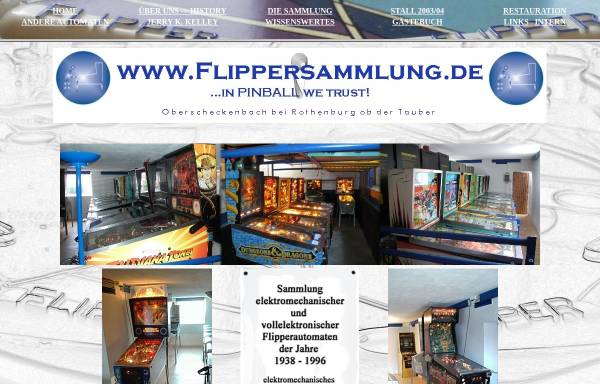 Vorschau von www.flippersammlung.de, AWMG Pinball Collection