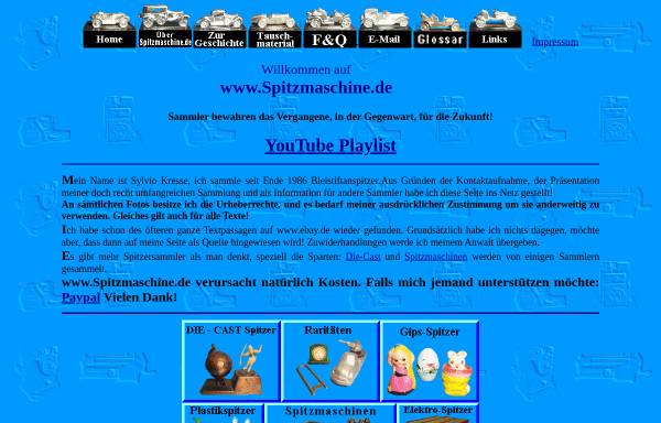 Vorschau von www.spitzmaschine.de, Spitzmaschine