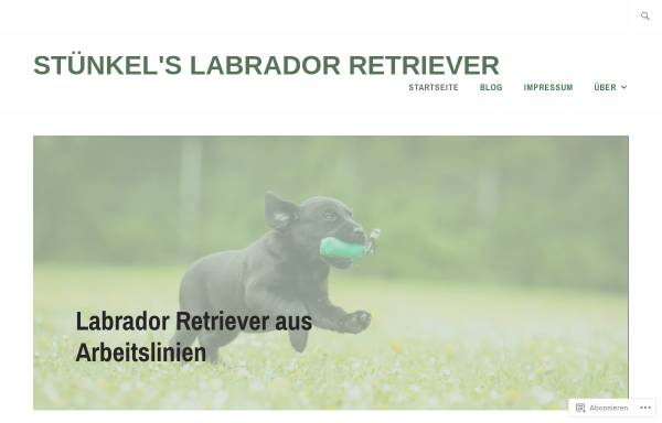 Vorschau von www.stuenkels.de, Stünkel's Hundeschule & -Pension