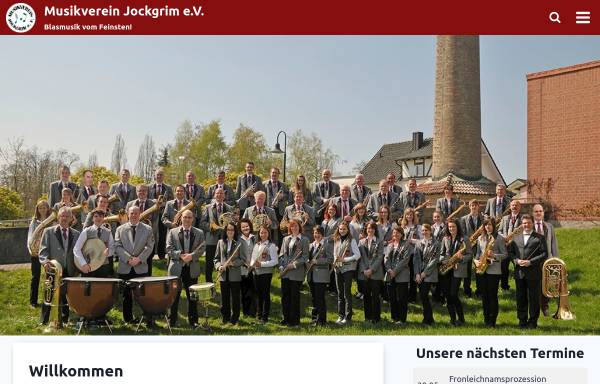 Vorschau von musikverein-jockgrim.de, Musikverein Jockgrim e.V.