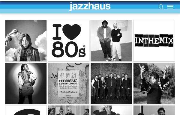 Vorschau von www.jazzhaus.de, Jazzhaus Freiburg