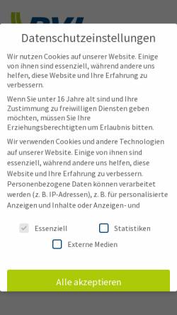 Vorschau der mobilen Webseite www.rvl-online.de, Regio Verkehrsverbund Lörrach (RVL)