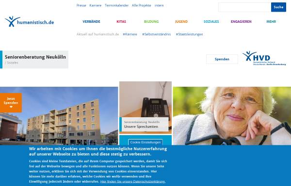 Vorschau von www.seniorenberatung-neukoelln.de, Rund ums Alter