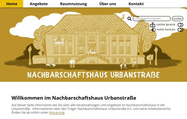 Vorschau von www.nachbarschaftshaus.de, Nachbarschaftshaus Urbanstraße e.V.