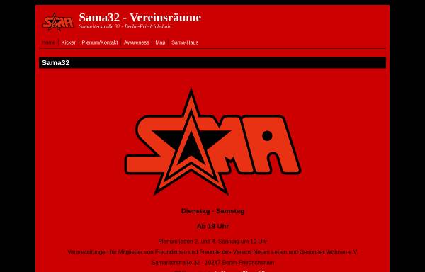 Vorschau von www.sama32.squat.net, Sama-Café
