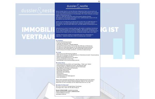 Vorschau von www.dussler-nestle.de, Dussler & Nestle