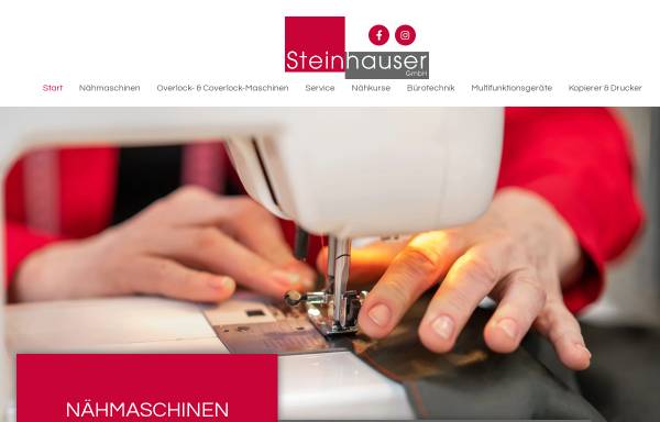 Vorschau von steinhauser-bc.de, Steinhauser GmbH