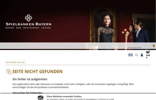 Vorschau von www.spielbanken-bayern.de, Spielcasino Bad Wiessee