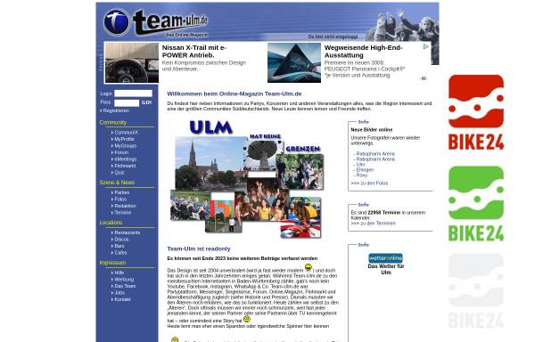 Vorschau von www.team-ulm.de, Team-Ulm.de