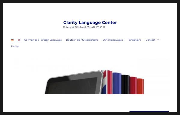 Clarity Language Center