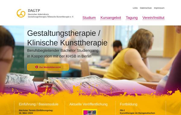 Deutscher Arbeitskreis Gestaltungstherapie (DAGTP)