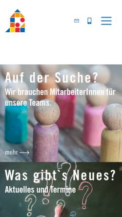 Vorschau der mobilen Webseite montessori-bielefeld.de, Integratives Montessori Kinderhaus
