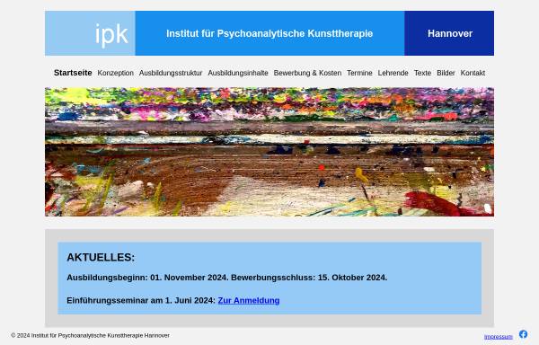 Institut für psychoanalytische Kunsttherapie