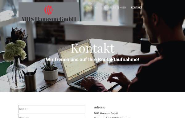 Vorschau von www.hamcom.ch, MHS Hamcom GmbH