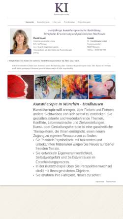 Vorschau der mobilen Webseite www.kunsttherapie-institut.de, KI Kunsttherapie Institut GmbH