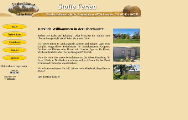 Vorschau von www.stolleferien.de, Stolle Ferien