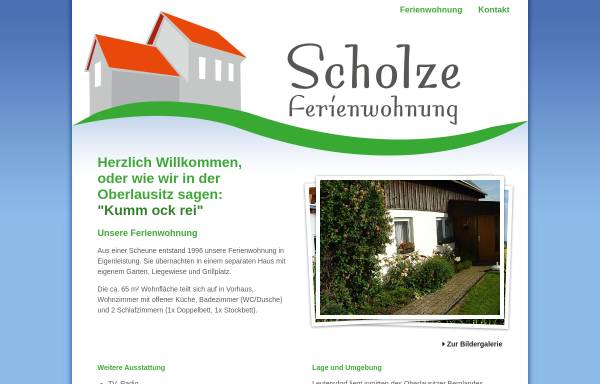 Vorschau von www.ferienwohnung-scholze.de, Ferienwohnung Scholze
