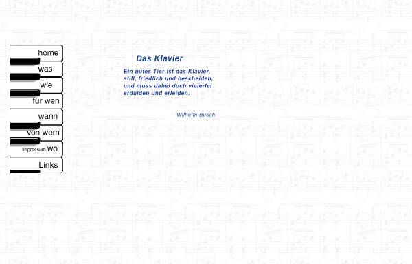 Vorschau von www.klavierunterricht-bielefeld.de, Sabine Wesemeyer