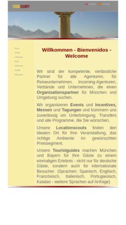 Vorschau der mobilen Webseite www.gast-in-muenchen.de, Gästeführerin Renate Trumpp
