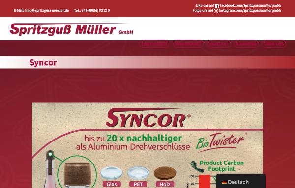 Vorschau von www.syncor.de, Syncor