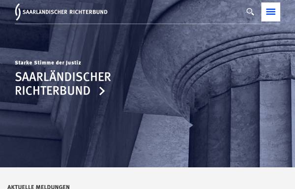 Vorschau von www.richterbund-saar.de, SRB Saarländischer Richterbund